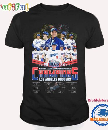 Los Angeles Dodgers Baseball Team 2024 Nlcs Champions T Shirt