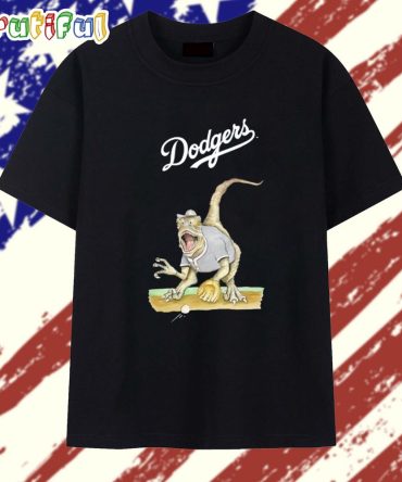 Los Angeles Dodgers Dinosaur T Shirt
