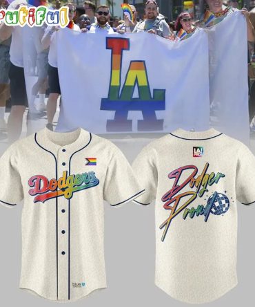 Los Angeles Dodgers Lgbt Pride Night 2025 Baseball Jersey