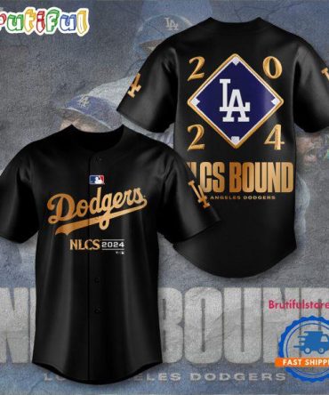 Los Angeles Dodgers Nl West Division Champions 2024 Baseball Jersey