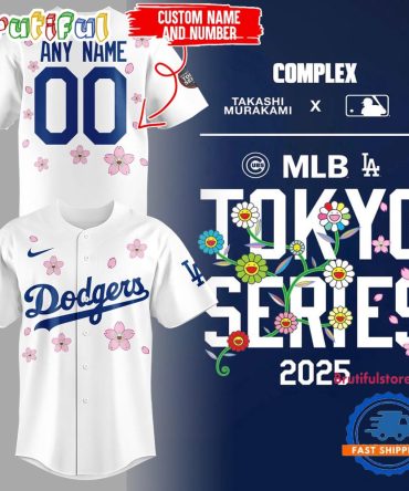 Los Angeles Dodgers Shohei Ohtani Tokyo Series 2025 Limited Edition Design Custom Jersey