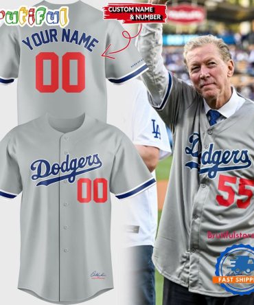 Los Angeles Dodgers Special Edition Orel Hershiser Custom Baseball Jersey