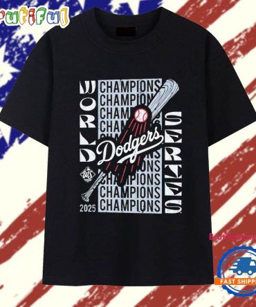 Los Angeles Dodgers Wins Toronto Blue Jays 2025 World Series Champions T Shirt