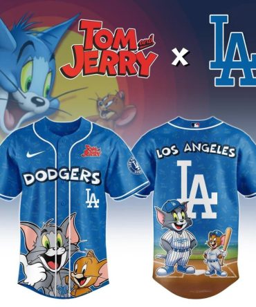 Exclusive Tom & Jerry X La Dodgers Baseball Jersey - Cartoon Fan'S Dream Gear!