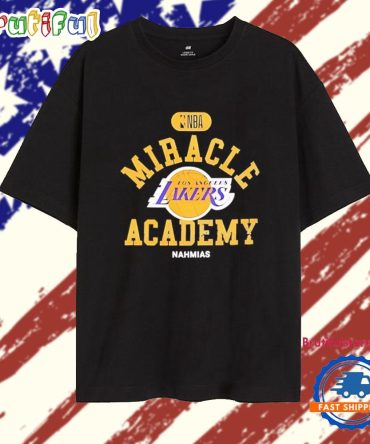 Los Angeles Lakers Miracle Academy Nba Collection T Shirt