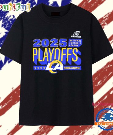 Los Angeles Rams 2025 Nfl Playoffs Ready T Shirt