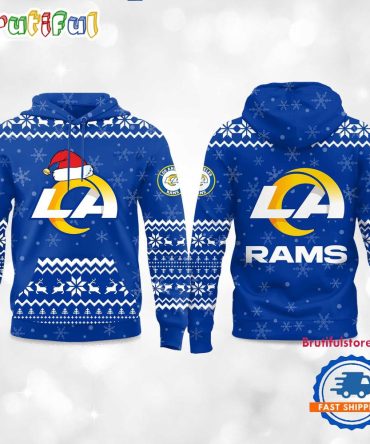 Los Angeles Rams 2025 Reindeer Football Christmas New Hoodie Shirt