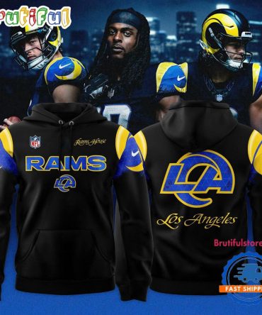 Los Angeles Rams Midnight Blue 2025 Rivalries Special Edition Hoodie Shirt