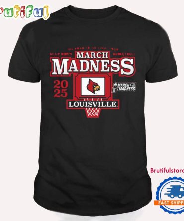 Louisville Cardinals Men’S Basketball 2025 Ncaa March Madness The Road To The Final Four T Shirt
