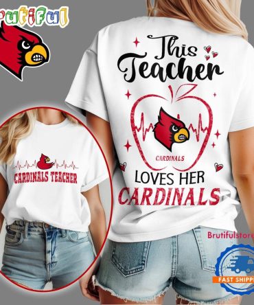 Louisville Cardinals Teacher Appreciation Month Vintage T Shirt