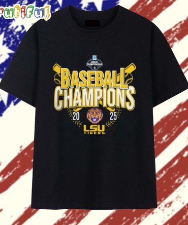Lsu Tigers 2025 Baton Rouge Regional Champions T Shirt