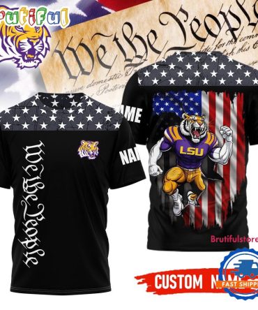 Lsu Tigers 2025 Ncaa We The People Limited Edition 3D Shirt