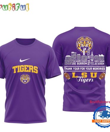Lsu Tigers Legends Of The Game Limited Edition T Shirt