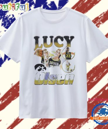 Lucy Olsen 90S Graphic Iowa Hawkeyes T Shirt