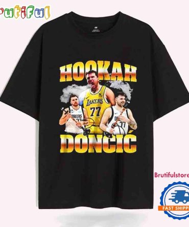 Luka Doncic Hookah Doncic Los Angeles Lakers T-Shirt