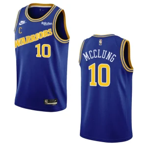 Golden State Warriors Mac McClung Royal Swingman 2022-23 Classic Edition Jersey - Alzaintravels