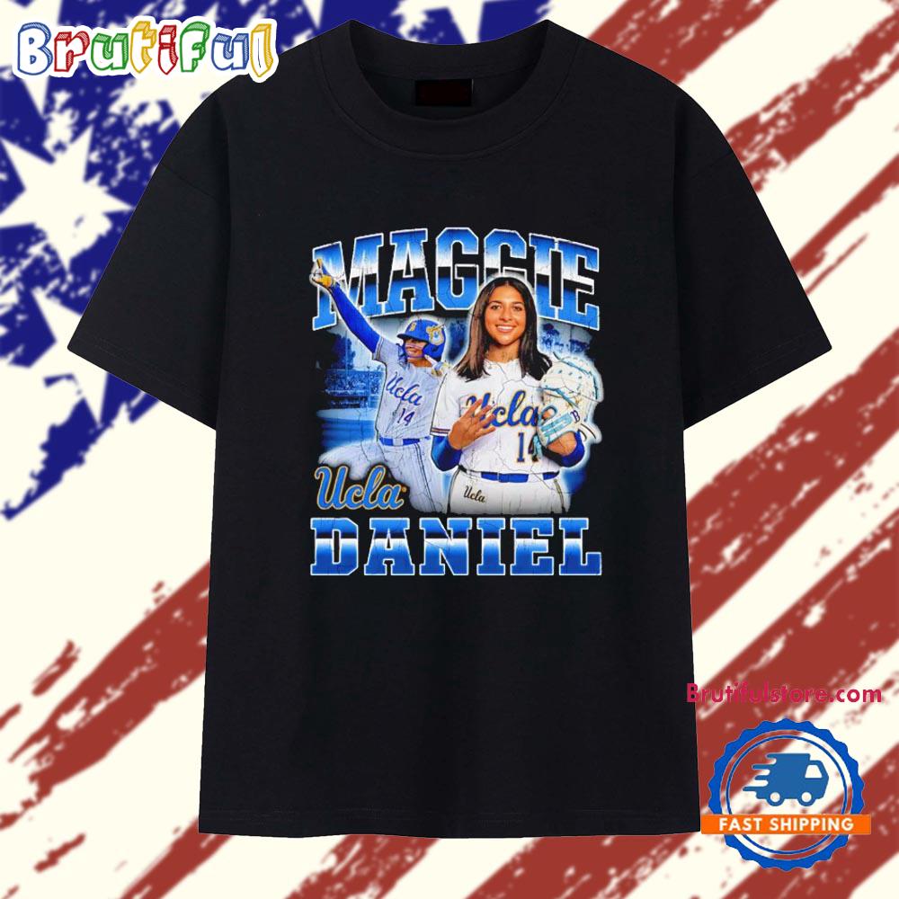 Maggie Daniel Ucla Bruins Baseball Signature Graphic T Shirt