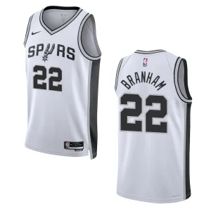 Malaki Branham Association Edition San Antonio Spurs 2022-23 White Swingman Jersey - Alzaintravels