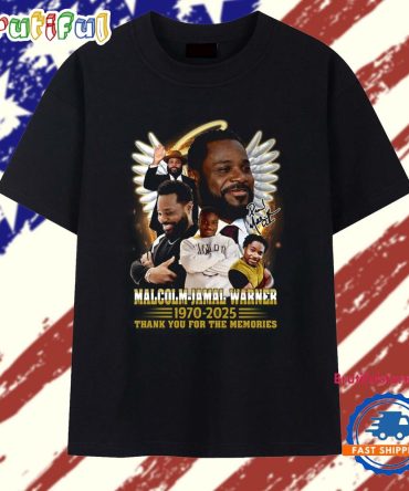 Malcolm Jamal Warner 1970-2025 Thank You For The Memories T Shirt