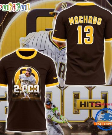 Manny Machado 2000 Hits New T Shirt