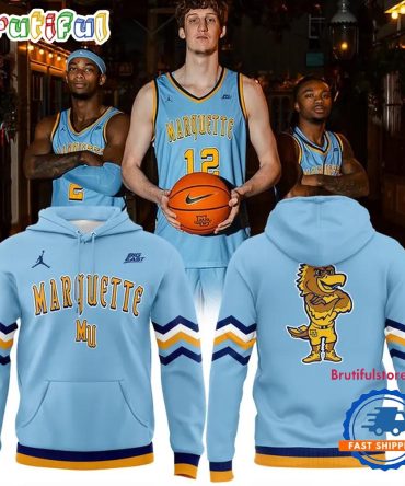 Marquette Golden Eagles Basketball Old Milwaukee Uniform Limited Edition 2026 Hoodie