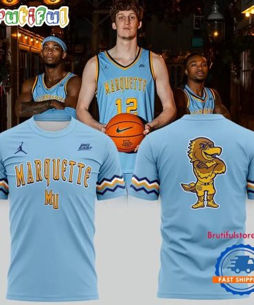 Marquette Golden Eagles Basketball Old Milwaukee Uniform Limited Edition 2026 T Shirt
