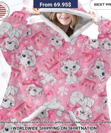 Mary Cat Hoodie Blanket