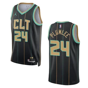 Charlotte Hornets Mason Plumlee 2022-23 City Edition Black Swingman Jersey - Alzaintravels