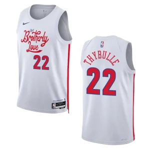 Matisse Thybulle City Edition Philadelphia 76ers 2022-23 White Swingman Jersey - Alzaintravels