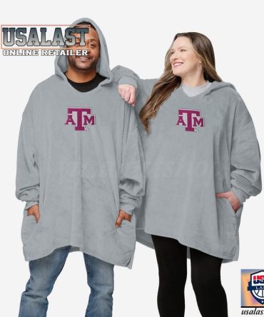Texas A&M Aggies Lightweight Blanket Hoodie Hoodie Blanket