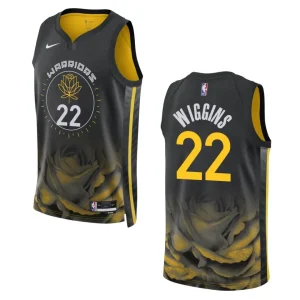 Warriors 2022-23 City Edition Andrew Wiggins Black Jersey Swingman - Alzaintravels