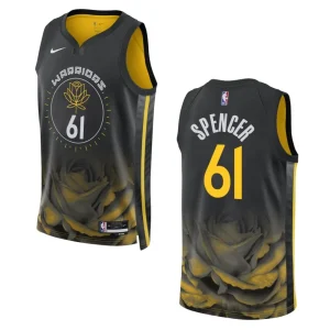 Warriors 2022-23 City Edition Pat Spencer Black Jersey Swingman - Alzaintravels