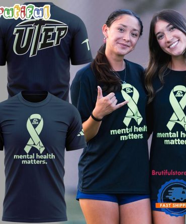 Mental Health Matters At Utep 2025 Unisex 3D Shirt