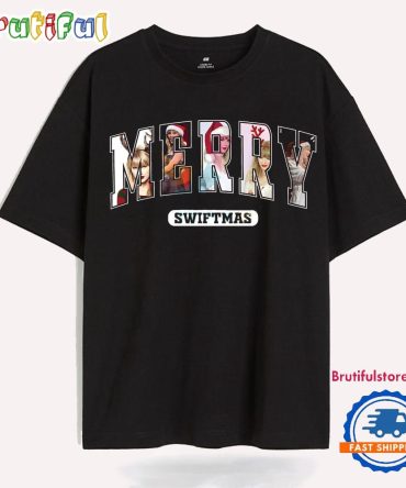 Merry Swiftmas Christmas Eras Tour Taylor Swift New T Shirt