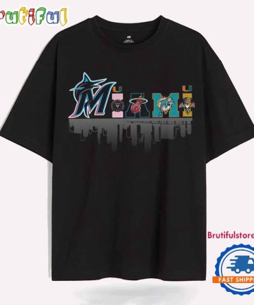 Miami City Sport Team 2025 T Shirt