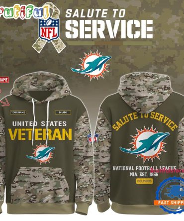 Miami Dolphins 2025 Nfl Veteran Birthday Limited Edition Hoodie Shirt