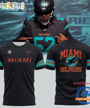 Miami Dolphins Dark Waters Rivalries Uniforms 2025 T Shirt