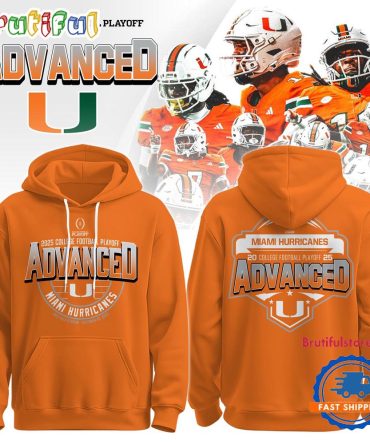 Miami Hurricanes 2025 College Football Playoff Limited Edition Hoodie