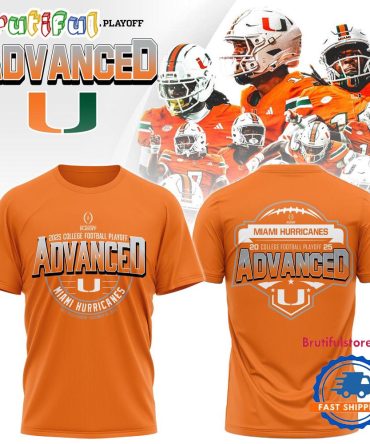 Miami Hurricanes 2025 College Football Playoff Limited Edition T Shirt