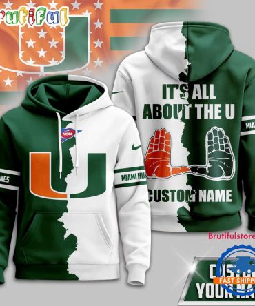 Miami Hurricanes 2025 Ncaa Warrior Spirit Personalized Hoodie Shirt