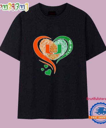 Miami Hurricanes Basketball It’S In My Dna Heart T Shirt