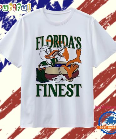 Miami Hurricanes Florida’S Finest Mascot T Shirt