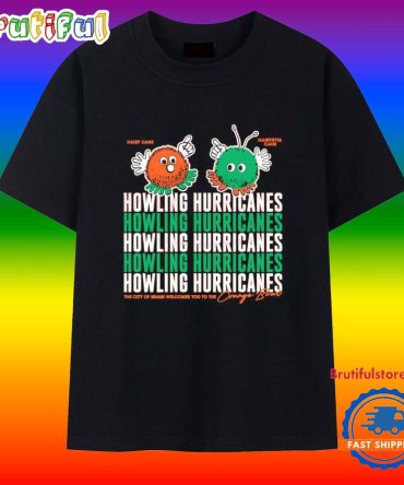 Miami Hurricanes Hairy And Hairyetta Orange Bowl Stadium T Shirt