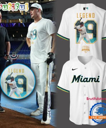 Miami Marlins Baseball 2025 Marlins Honoring Jeff Conine Jersey Shirt