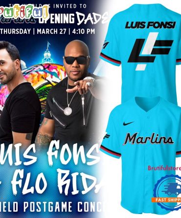 Miami Marlins X Luis Fonsi And Flo Rida 2025 New Baseball Jersey