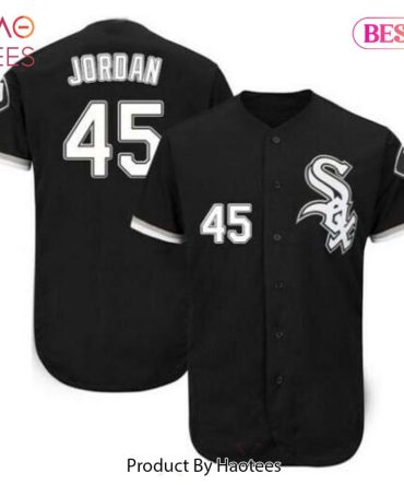 Authentic Black Baseball Jersey #45 – Stylish Sportswear For Fans