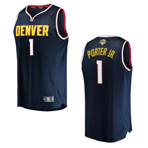 Michael Porter Jr. Navy 2023 NBA Finals Denver Nuggets Fast Break Player Jersey - Alzaintravels