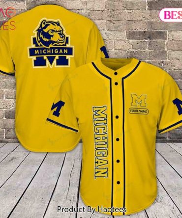 Custom Michigan Baseball Jersey - Personalized Team Spirit Apparel