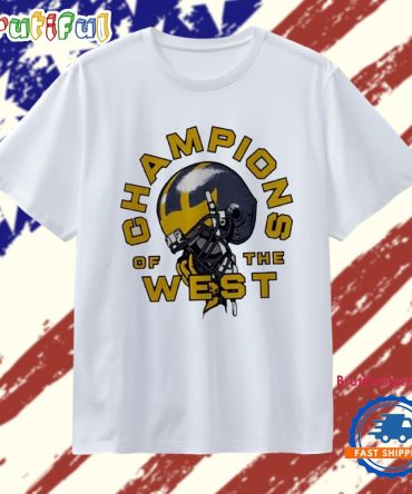 Michigan Wolverines Champions Of The West T Shirt