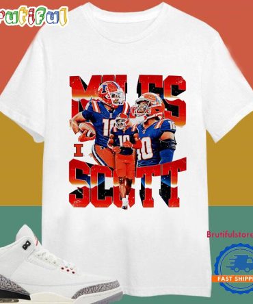 Miles Scott Illinois Fighting Illini Player Collage T Shirt